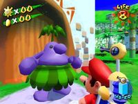 Super Mario Sunshine sur Nintendo Gamecube